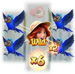 Blue Macaw Symbol Multiplier